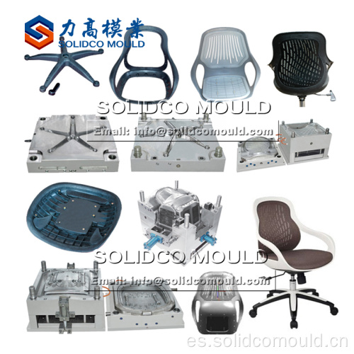 El molde de silla de oficina de cajones personalizados de plástico injetion